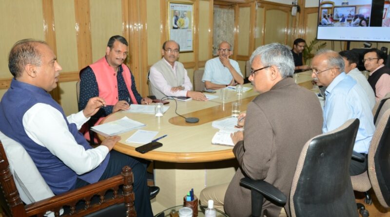 CM asks BBMB authorities to evolve mechanism to check spread of silt  HIMACHAL HEADLINES