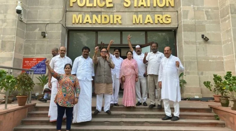 Misuse of Central Agencies: Cong cordon Shimla ED Office HIMACHAL HEADLINES