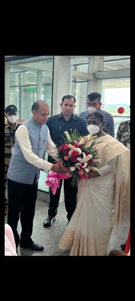 CM congratulates Smt. Droupadi Murmu for being elected first tribal woman President of India HIMACHAL HEADLINES