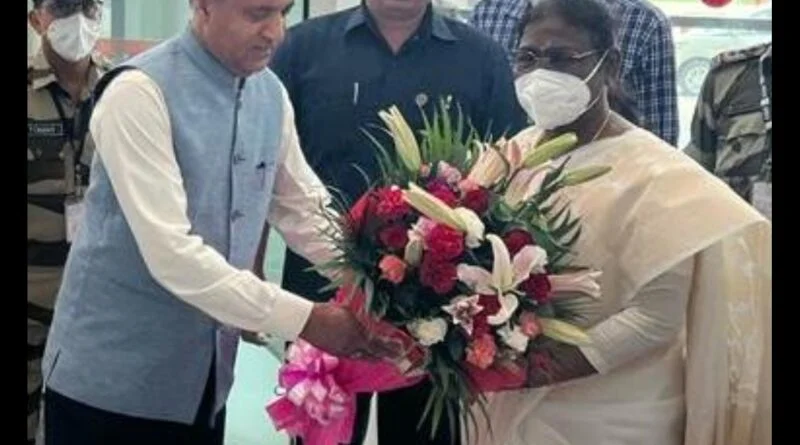  Presidential candidate meets BJP legislators,MPs in Baddi HIMACHAL HEADLINES