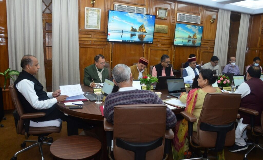 Himachal Cabinet Decisions HIMACHAL HEADLINES