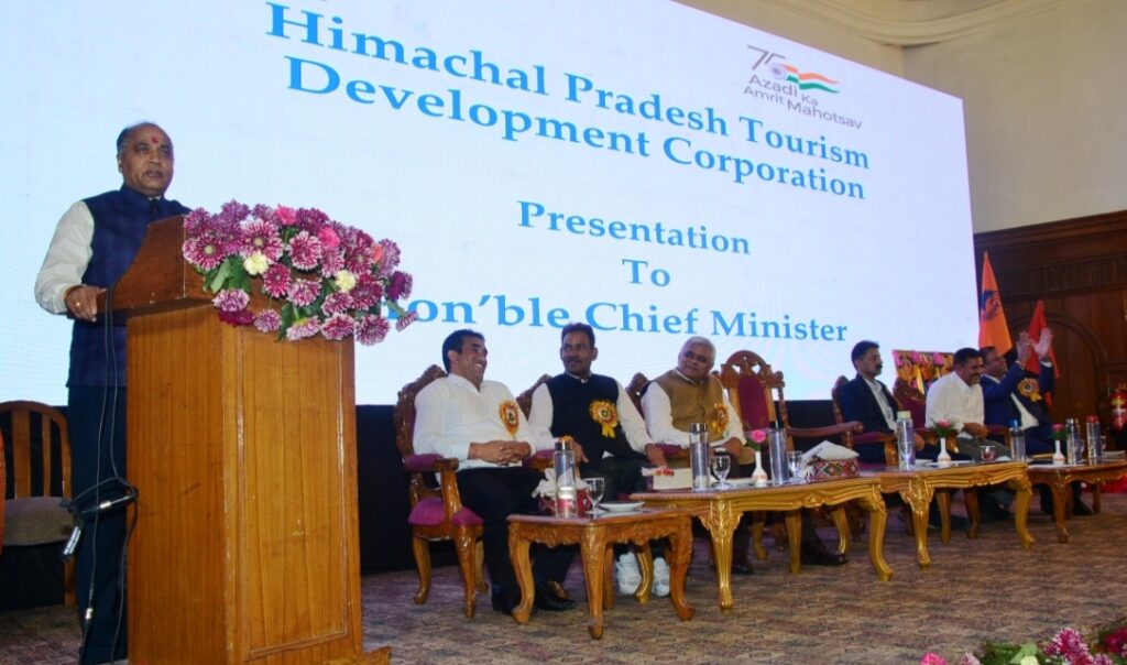 Chief Minister presides over 50th Foundation Day function of HPTDC HIMACHAL HEADLINES