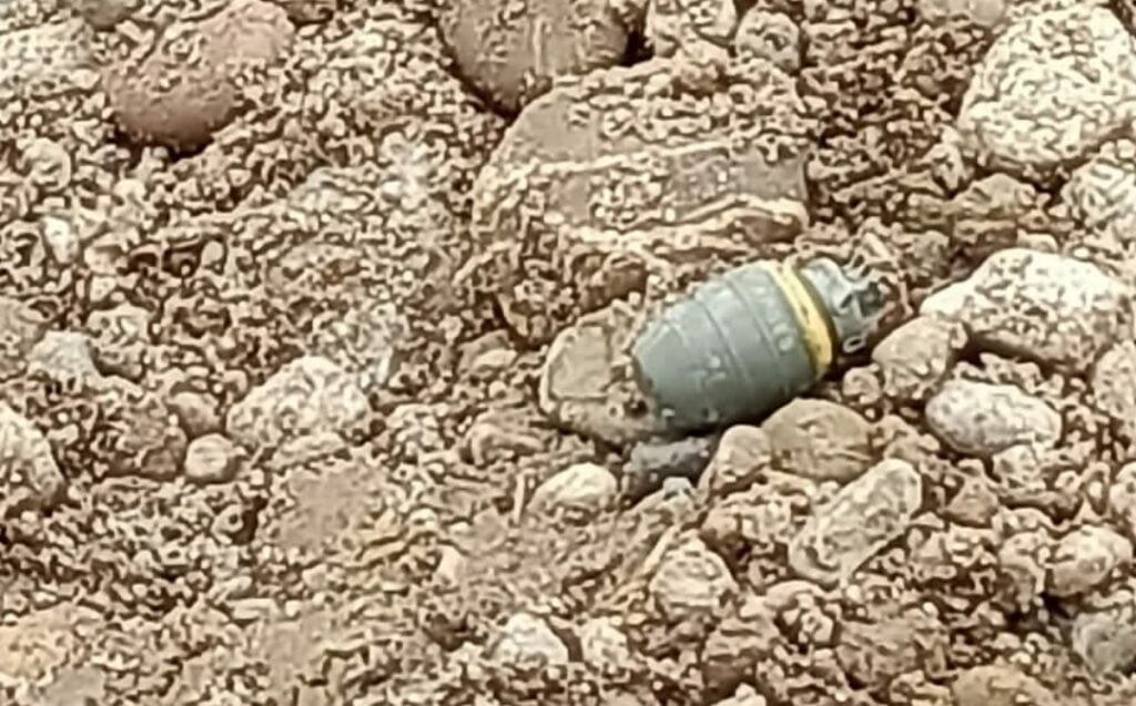 Kangra Police recovers hand grande from a hills : SP HIMACHAL HEADLINES