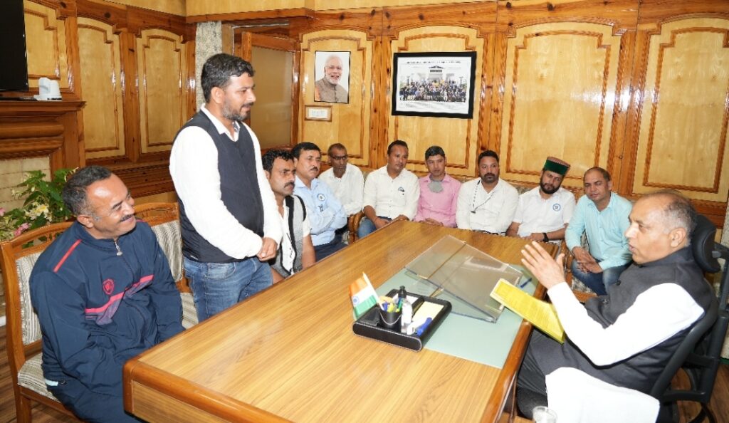 Delegation of NPS Employees Association calls on Chief Minister HIMACHAL HEADLINES