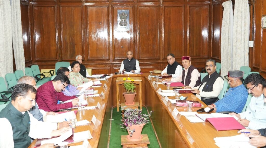 Himachal Cabinet Decisions Himachal Cabinet Decisions HIMACHAL HEADLINES