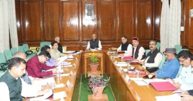 Himachal Cabinet  Decisions HIMACHAL HEADLINES