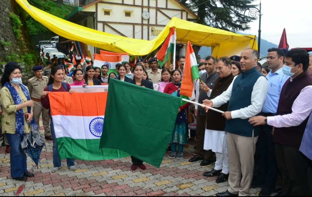CM participates in celebrations under Har Ghar Tiranga programme HIMACHAL HEADLINES