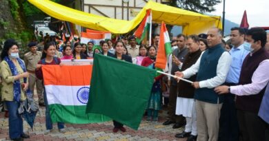 CM participates in celebrations under Har Ghar Tiranga programme HIMACHAL HEADLINES