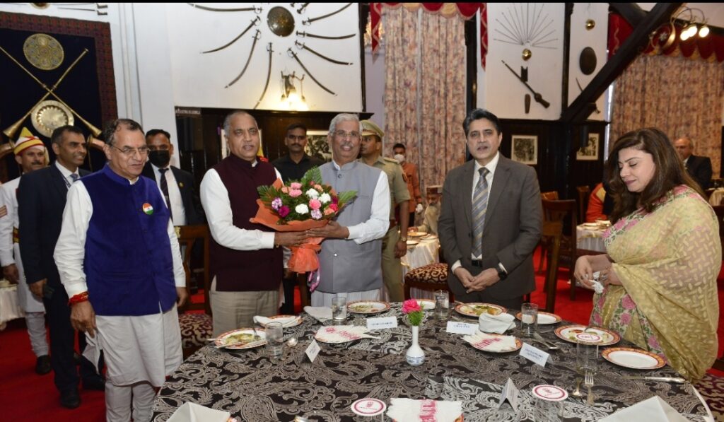 Governor hosts 'At Home' at Raj Bhawan Governor hosts 'At Home' at Raj Bhawan HIMACHAL HEADLINES