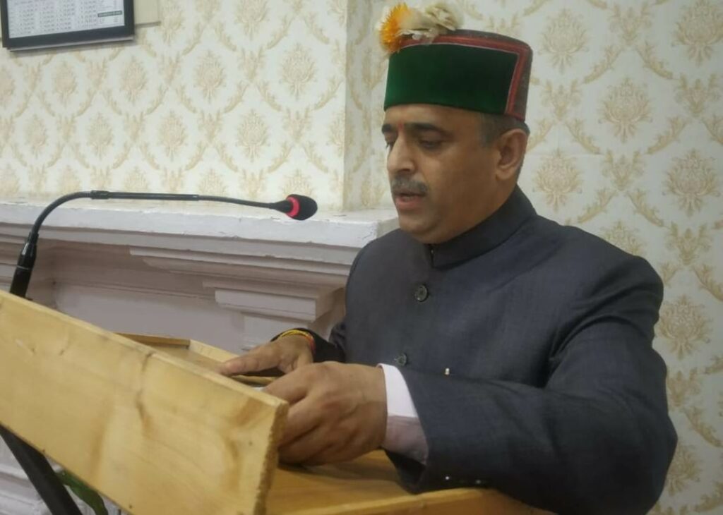 Sanjay Thakur takes oath as HPSSC Chairman Shimla HIMACHAL HEADLINES