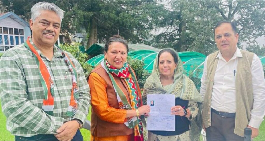 1986 Asian Games medalist joins Congress HIMACHAL HEADLINES