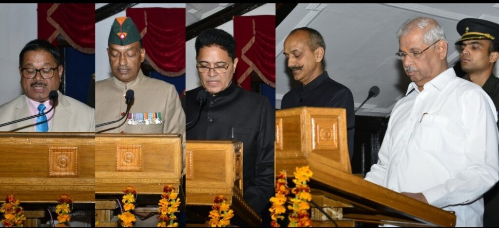 RS Thakur takes oath of new HPPSC chairman HIMACHAL HEADLINES