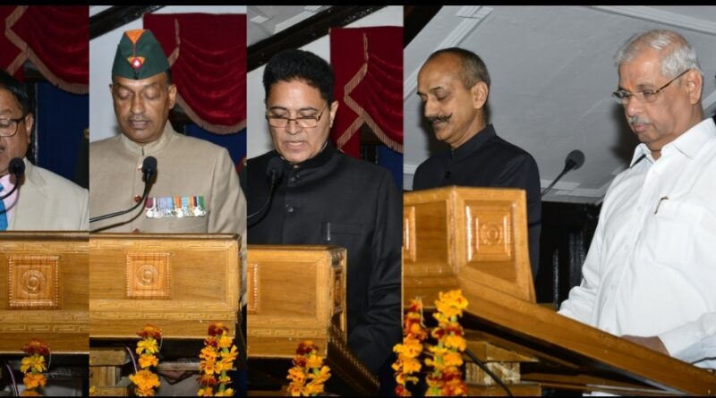 RS Thakur takes oath of new HPPSC chairman HIMACHAL HEADLINES