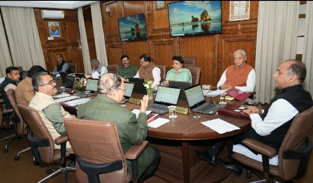 Himachal Cabinet Decisions   HIMACHAL HEADLINES