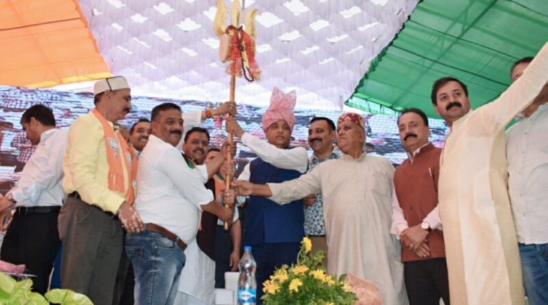 CM Inaugurates and lays foundation stones of projects worth 335 Cr in Nagrota Bagwan HIMACHAL HEADLINES