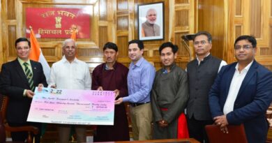 IOC provides financial assistance to Spiti Farmers Society HIMACHAL HEADLINES