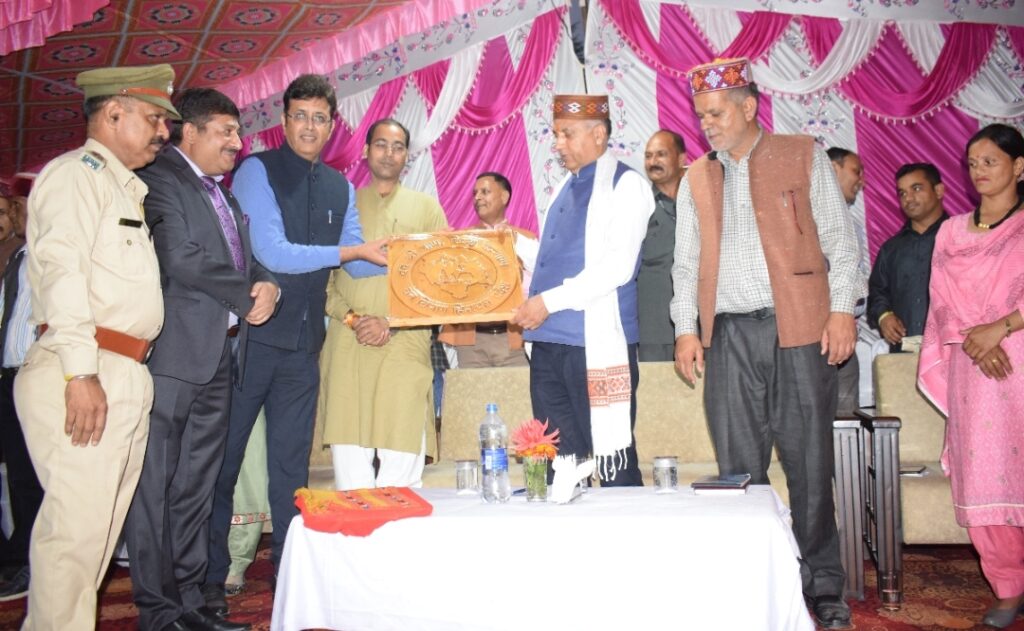 CM inaugurates developmental projects worth crores of rupees in Panjai of Seraj AC in Mandi district CM inaugurates developmental projects worth crores of rupees in Panjai of Seraj AC in Mandi district HIMACHAL HEADLINES