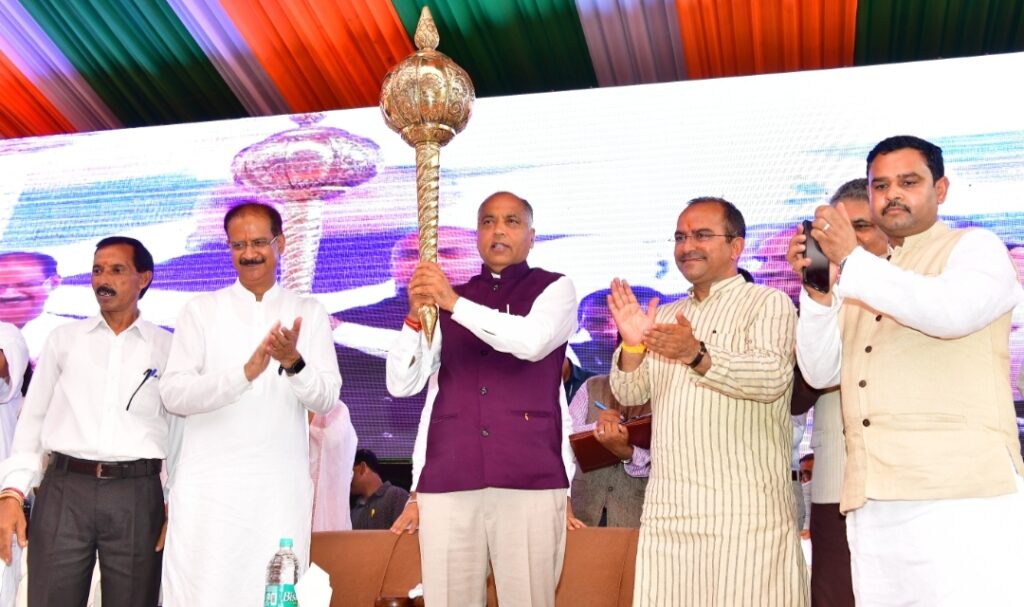 CM inaugurates & lays foundation of 17 developmental projects worth Rs. 42 Cr at Palampur CM inaugurates & lays foundation of 17 developmental projects worth Rs. 42 Cr at Palampur HIMACHAL HEADLINES
