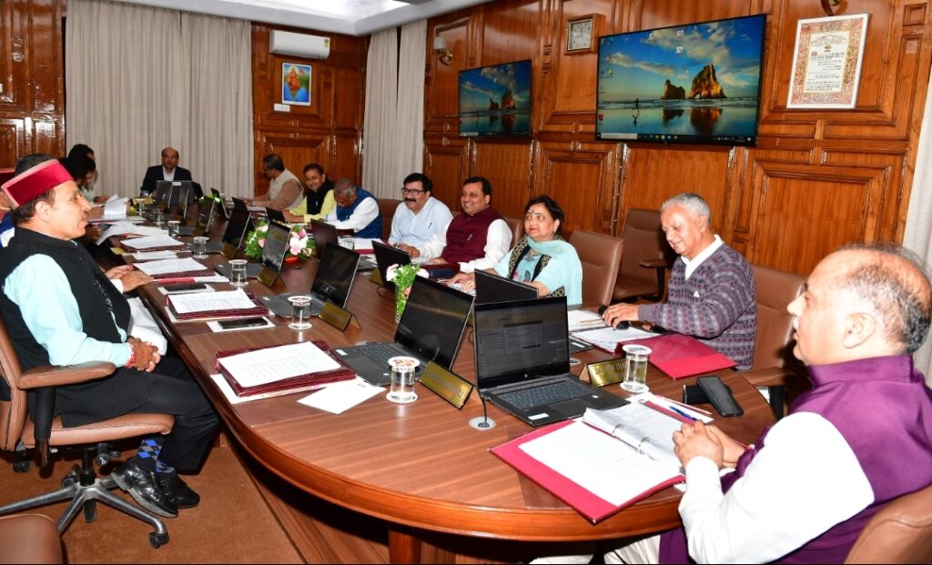 Himachal State Cabinet Decisions Himachal State Cabinet Decisions HIMACHAL HEADLINES