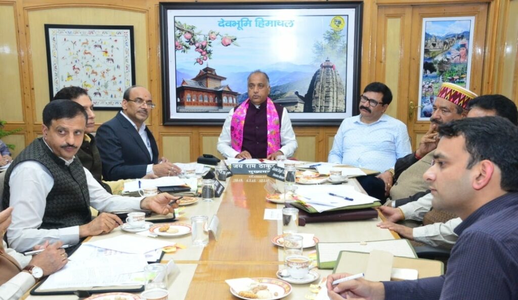 CM presides over the meeting of International Kullu Dussehra Festival committee CM presides over the meeting of International Kullu Dussehra Festival committee HIMACHAL HEADLINES