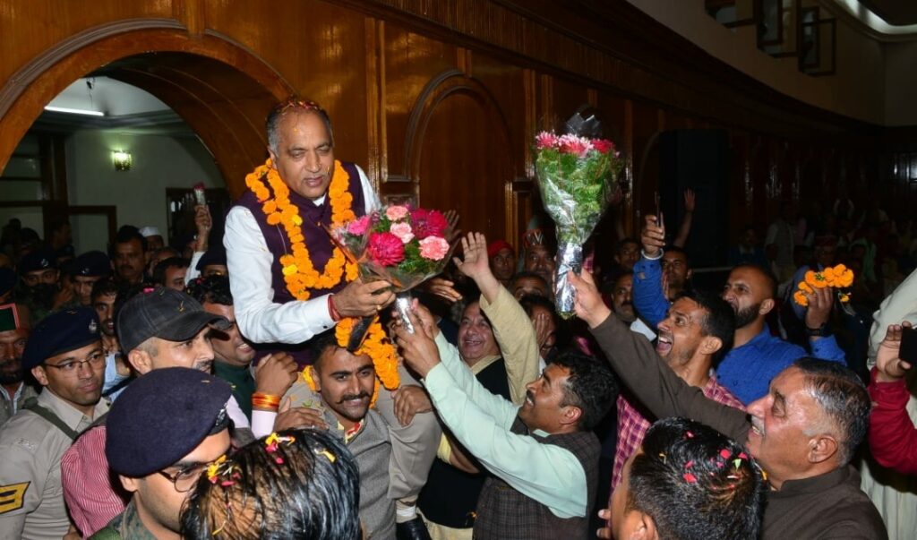 Hati community felicitates Chief Minister on being granted ST status HIMACHAL HEADLINES