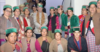Governor visits border village Chitkul HIMACHAL HEADLINES