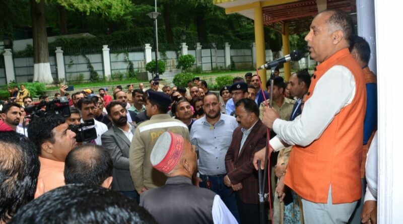 Delegation of Shimla Rural constituency thanks Chief Minister for SDM Office at Sunni HIMACHAL HEADLINES