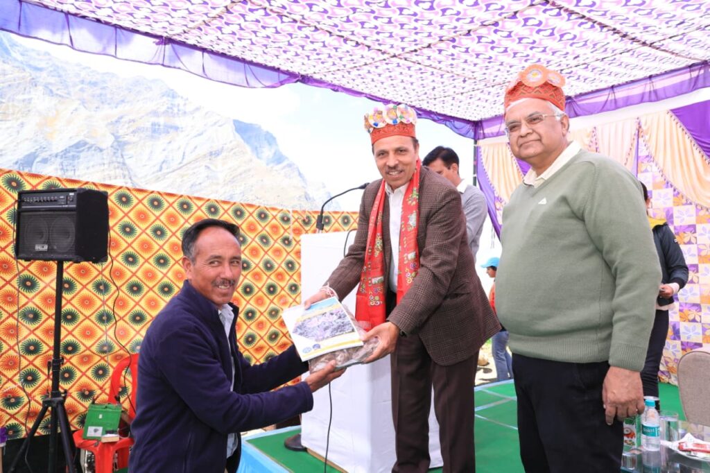 CSIR-IHBT Empowering the Farmers of the Lahaul Valley HIMACHAL HEADLINES