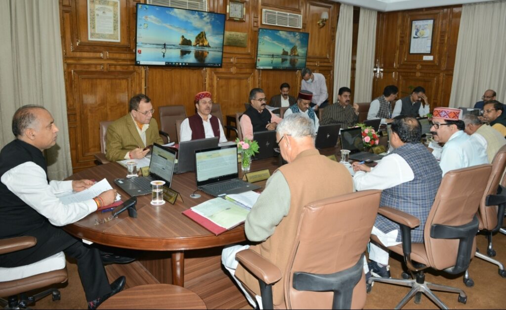 Himachal Cabinet Decisions HIMACHAL HEADLINES