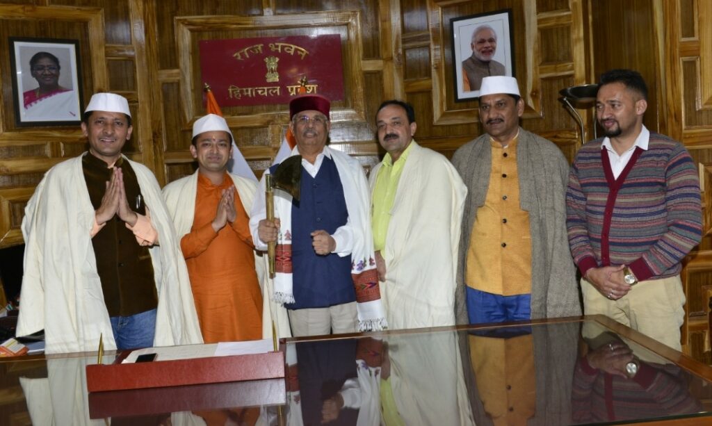 A Delegation of Hati Vikas Manch calls on Governor HIMACHAL HEADLINES