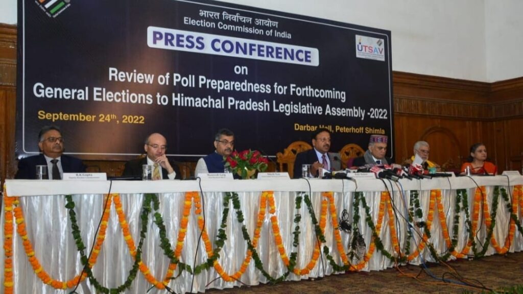 ECI may conduct HP poll before onset of snowfall : CEC ECI may conduct HP poll before onset of snowfall : CEC HIMACHAL HEADLINES