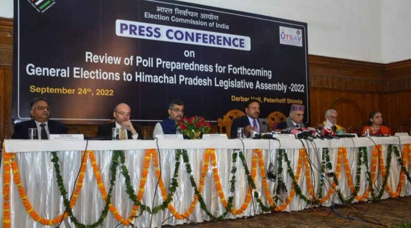 ECI may conduct HP poll before onset of snowfall : CEC HIMACHAL HEADLINES