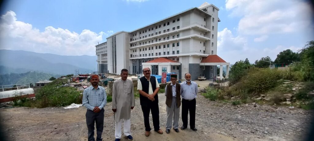 Atal Super Specialty Institute of Medical Sciences Shimla is starting with half-finished facilities Atal Super Specialty Institute of Medical Sciences Shimla is starting with half-finished facilities HIMACHAL HEADLINES