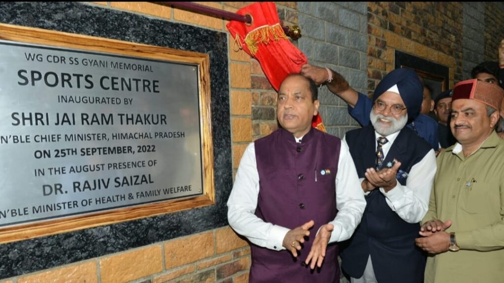 CM appreciates the glorious journey of Pinegrove School, inaugurates Sports Centre HIMACHAL HEADLINES
