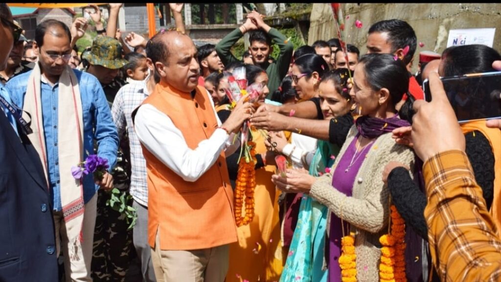CM inaugurates and lays foundation stone of development projects worth Rs. 167 crore in Seraj HIMACHAL HEADLINES