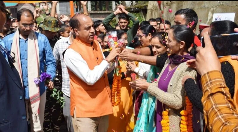 CM inaugurates and lays foundation stone of development projects worth Rs. 167 crore in Seraj HIMACHAL HEADLINES