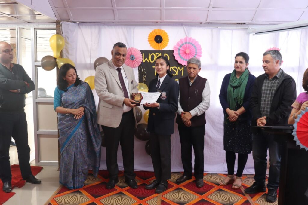 World Tourism Day organized by Department of Tourism, Himachal Pradesh University HIMACHAL HEADLINES