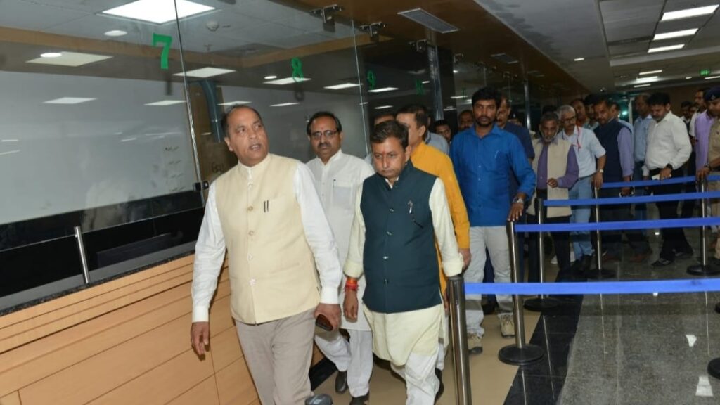 CM Visits AIIMS at Kothipura HIMACHAL HEADLINES