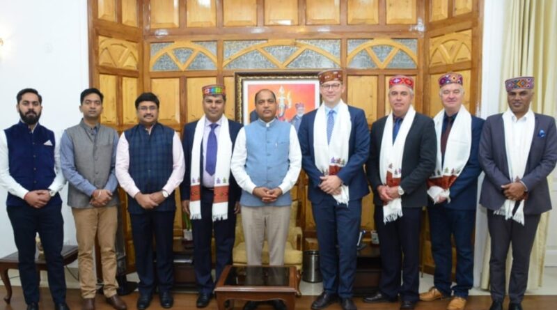 Management of Indian & German Defence Manufacturing firms meet CM HIMACHAL HEADLINES