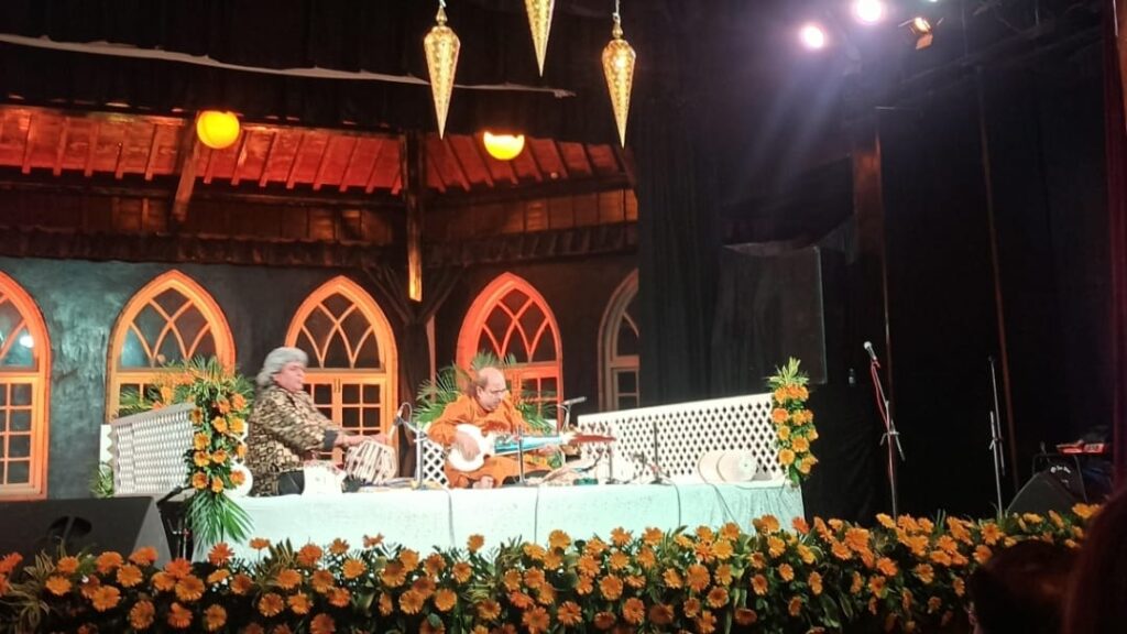Recital by Sajan Mishra & Sarod playing of TN Majumder enthrall Shimla Classical music Festival  HIMACHAL HEADLINES