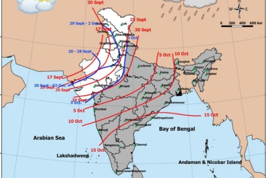 SW Monsoon withdraw from Himachal : IMD SW Monsoon withdraw from Himachal : IMD HIMACHAL HEADLINES