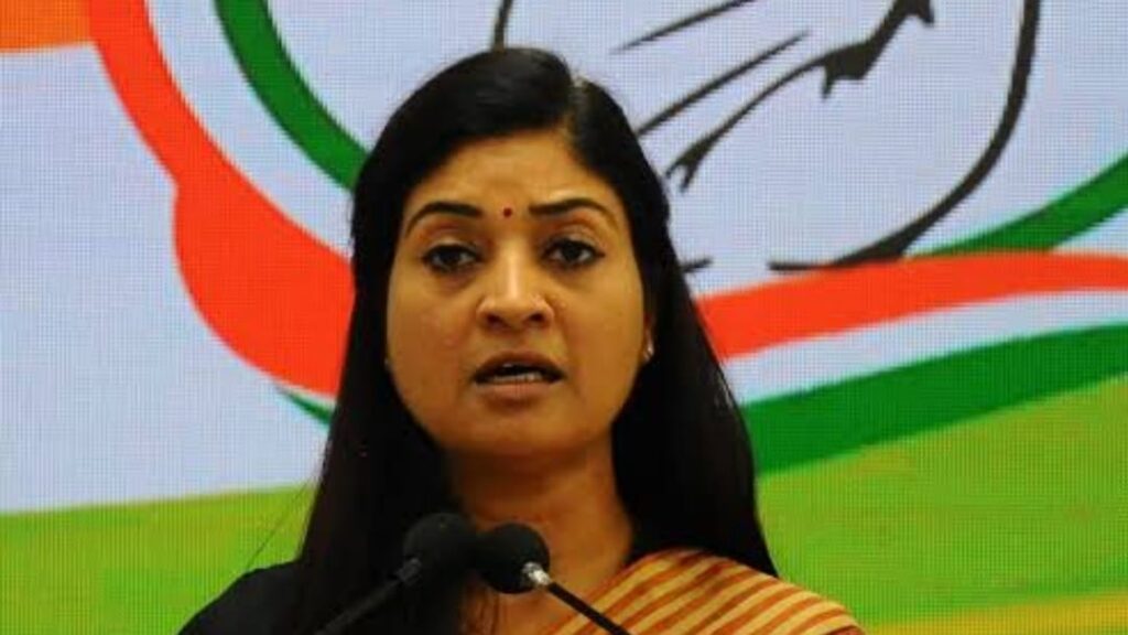 AICC spokesperson Alka Lamba slams BJP for seeking character certificate of Media person for PM rally  HIMACHAL HEADLINES
