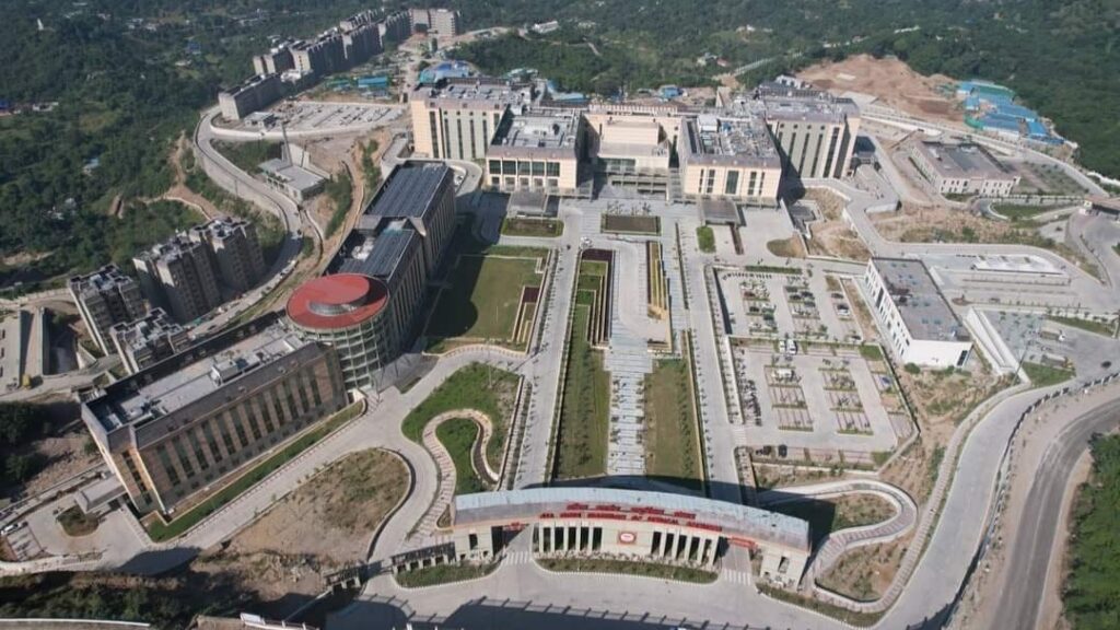 Narendra Modi inaugurates AIIMS Bilaspur , Himachal Pradesh Narendra Modi inaugurates AIIMS Bilaspur , Himachal Pradesh HIMACHAL HEADLINES