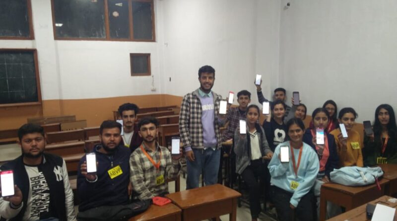 Student for Seva starts campaign for making Blood Donors Directory HIMACHAL HEADLINES