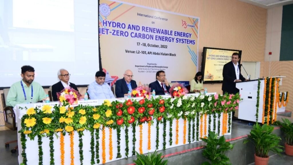 IIT Roorkee Hosts International Conference on Hydro and Renewable Energy- Net Zero Carbon Energy Systems HIMACHAL HEADLINES