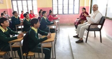 Governor interacts with students of Excellence School Chhota Shimla HIMACHAL HEADLINES