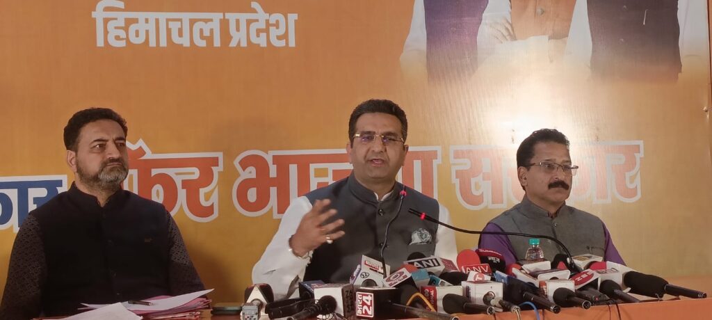 Congress leaders coming to Himachal for holidays, Gandhi family will have a permanent holiday: Gaurav Bhatia Congress leaders coming to Himachal for holidays, Gandhi family will have a permanent holiday: Gaurav Bhatia HIMACHAL HEADLINES