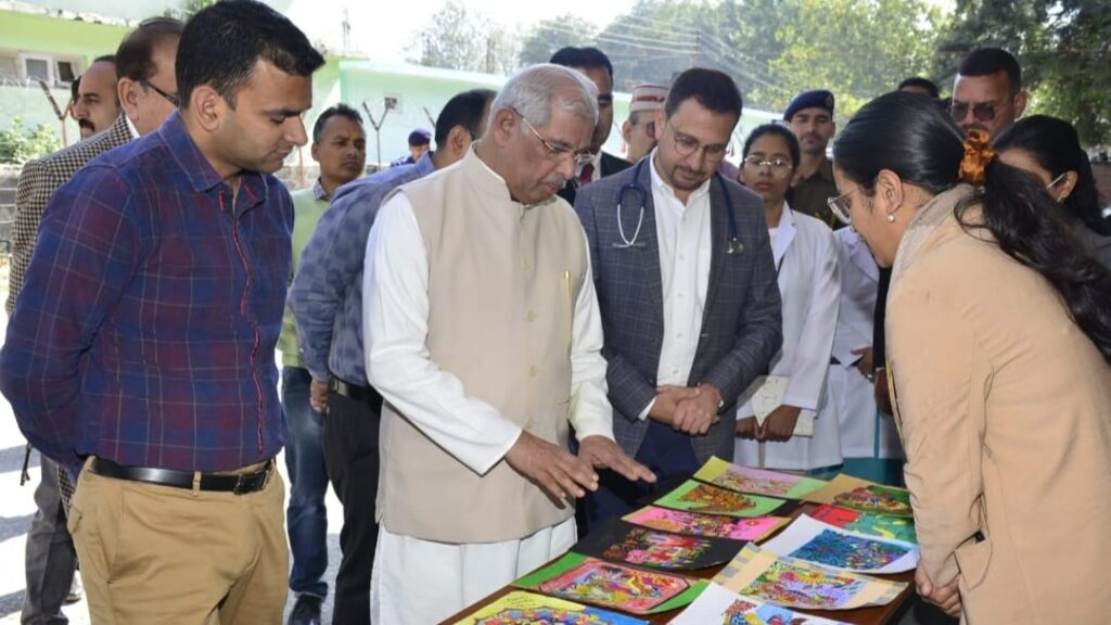 Governor visits Integrated De-addiction and Rehabilitation Center at Bhuntar HIMACHAL HEADLINES