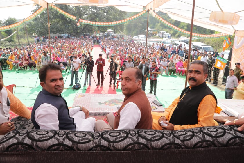Congress kept giving speeches only on poverty, we did work for the poor : Jai Ram Thakur Congress kept giving speeches only on poverty, we did work for the poor : Jai Ram Thakur HIMACHAL HEADLINES