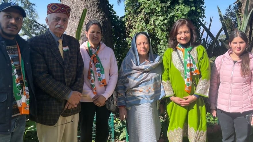 Setback to AAP in Shimla, many leaders joined Congress HIMACHAL HEADLINES